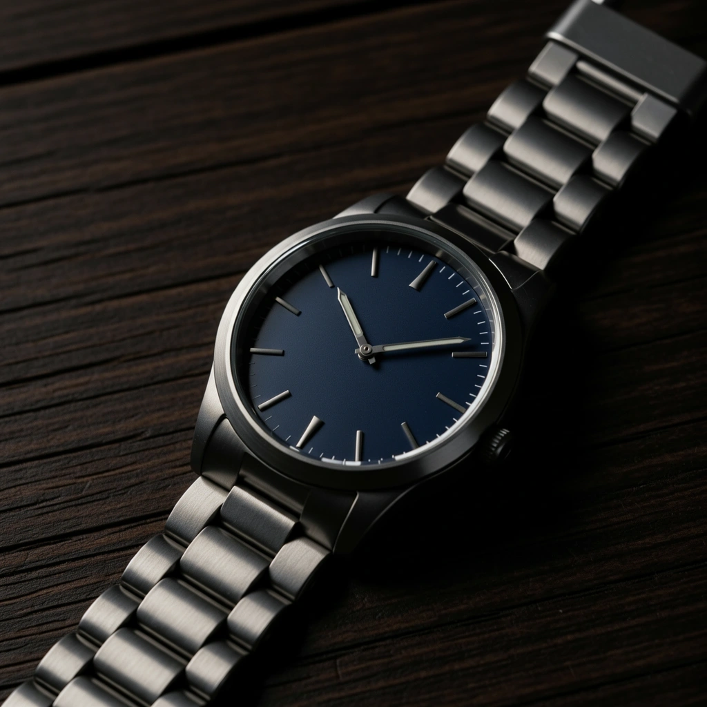Titanium professional watch